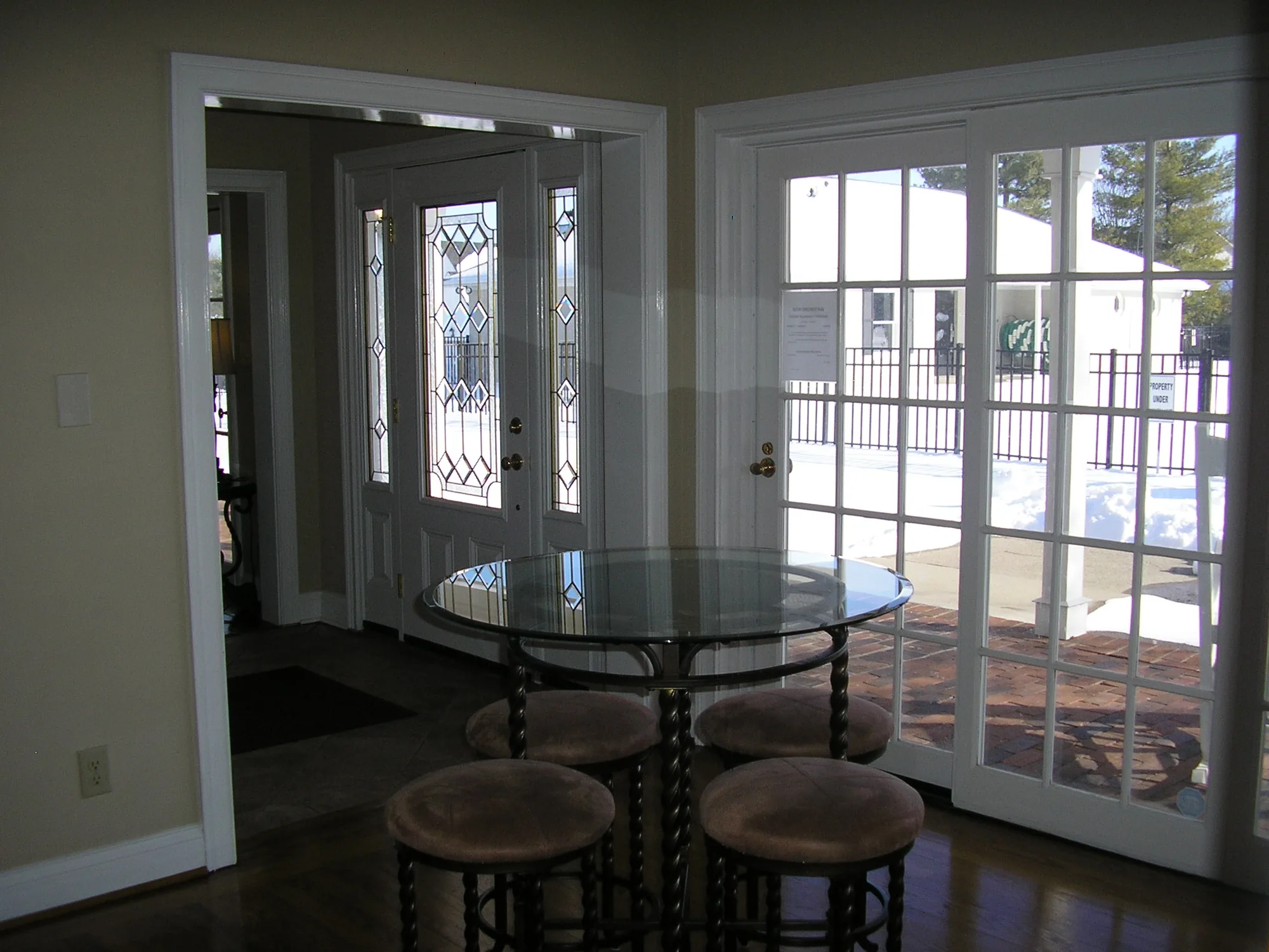 Inside the Waterford clubhouse