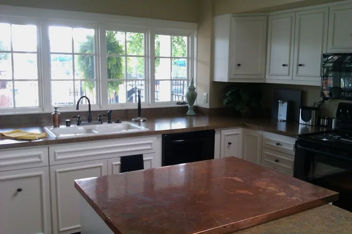 The clubhouse kitchen